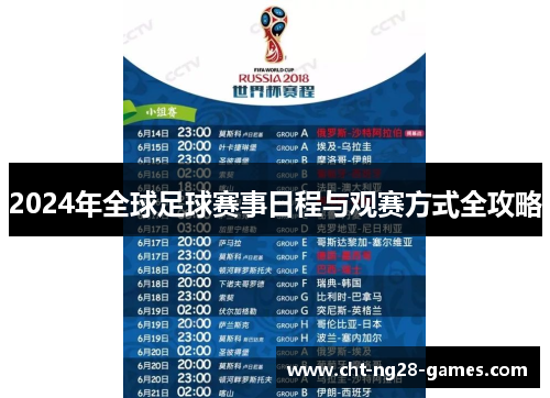 2024年全球足球赛事日程与观赛方式全攻略